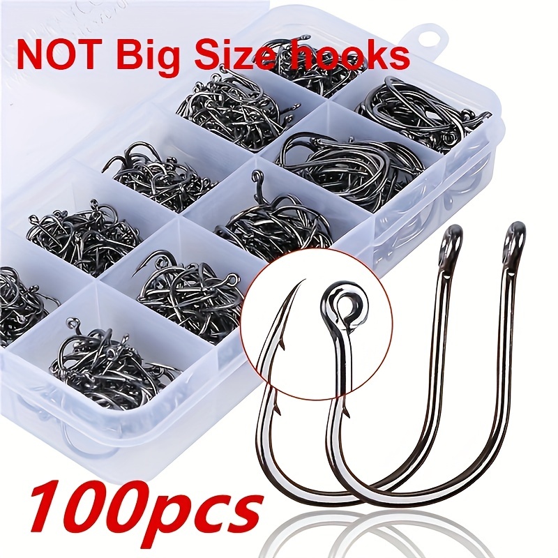 Durable Stainless Steel Fishing Hooks Barbs Secure Catching - Temu Canada