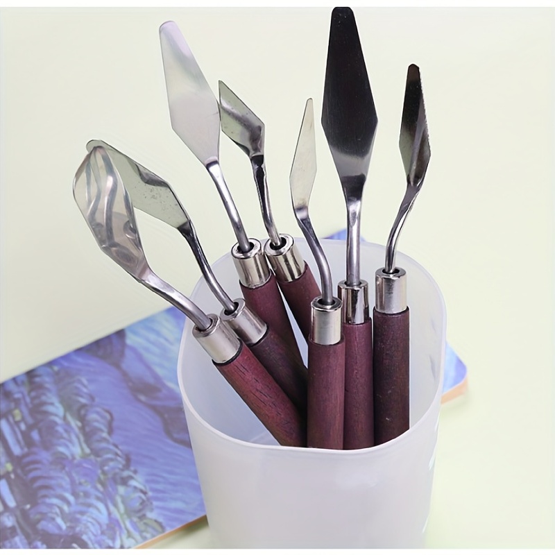 Painting Knife Set, Practical Oil Painting Knife, Durable Portable For  Artists Enthusiasts