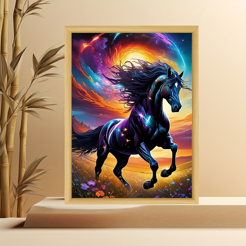  DIY 5D Diamond Painting Kits for Adults,Purple and Blue Phoenix  Bird,for Relaxation and Home Wall Decor 11.8X15.7 inch