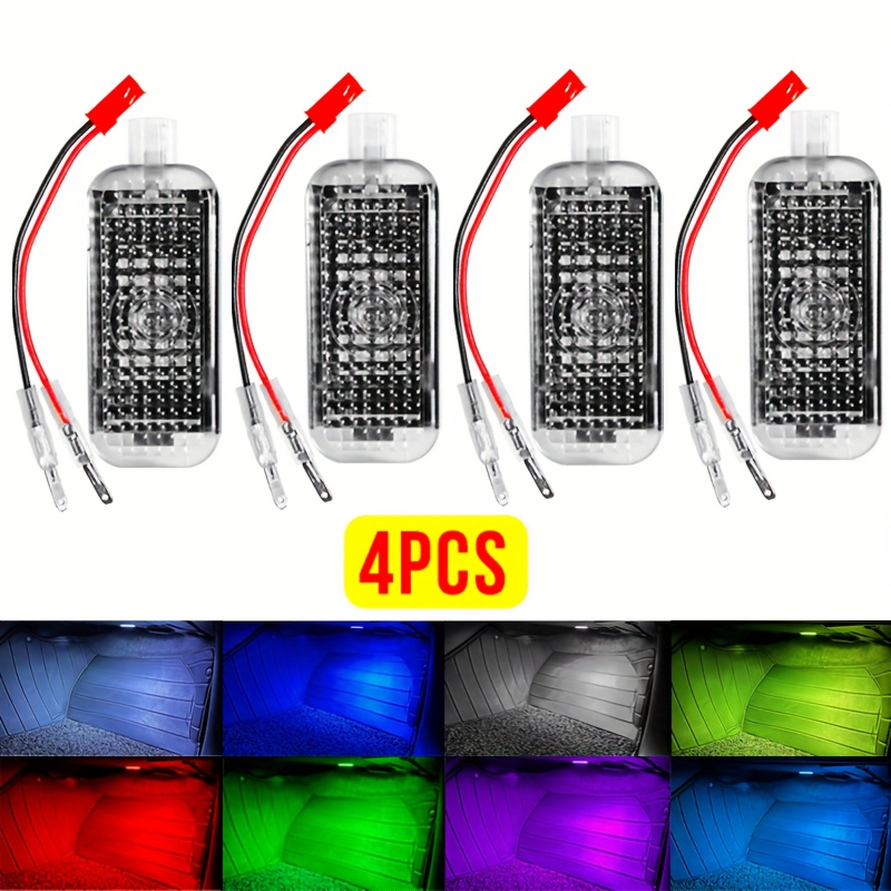 5x BLEU Lampes à LED Éclairage intérieur Audi TT 8N Roadster