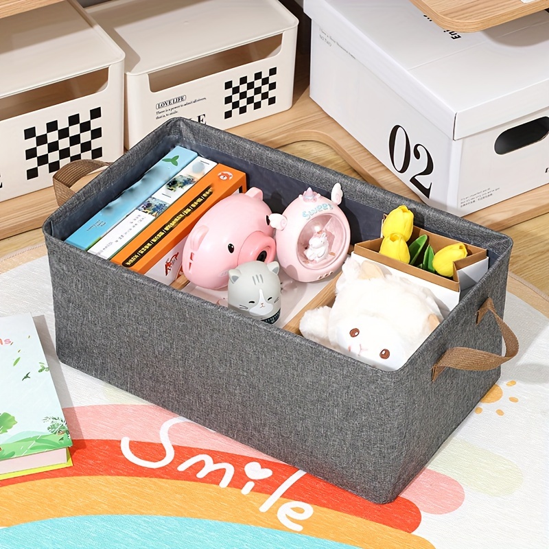 MOOHO Faltbox Aufbewahrungsbox Faltbare Ordnungsboxen Stapelbar  3-Wege-Öffnung (1 St), für Wohnzimmer Schlafzimmer Kleidung Spielzeug  Lagerung