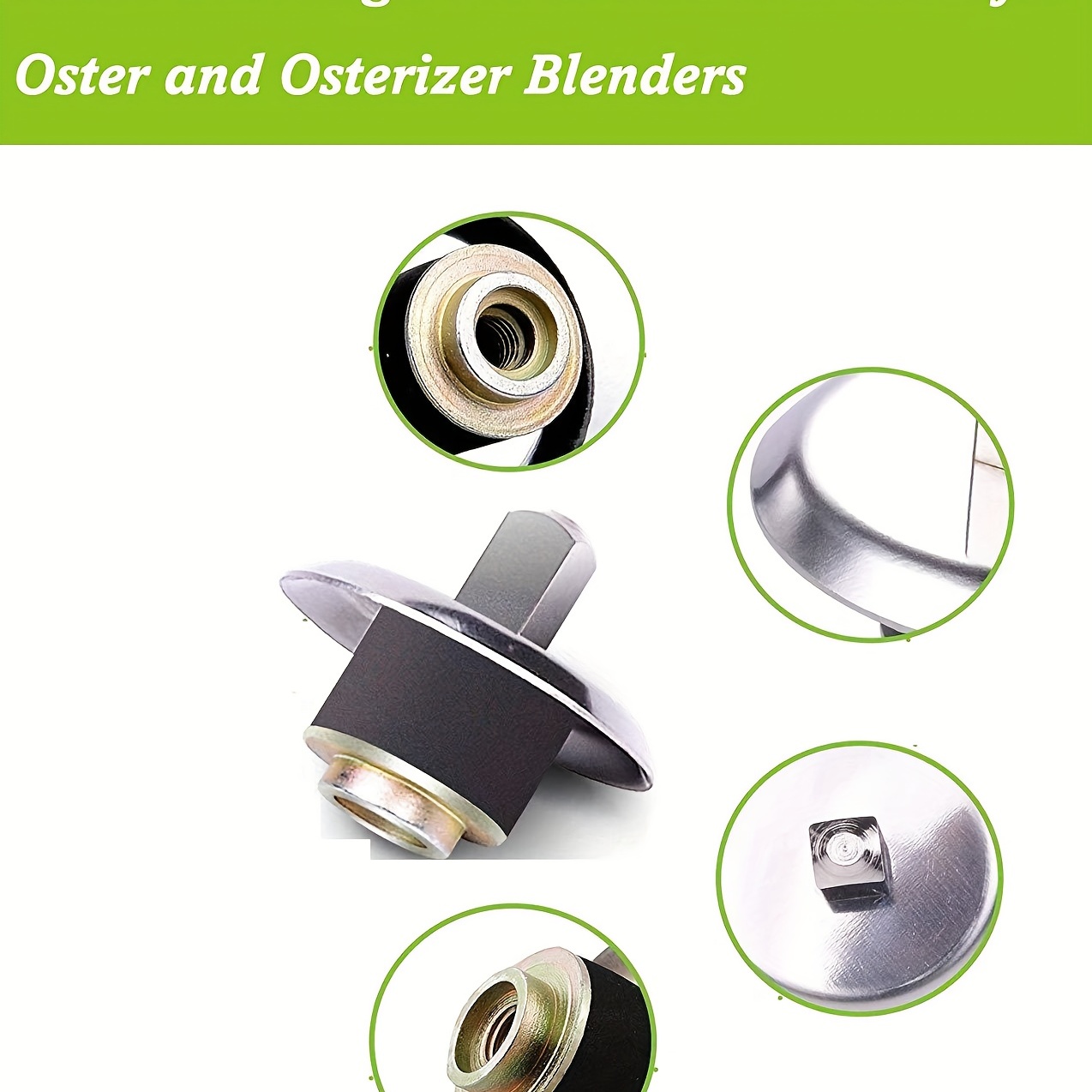 Replacement Part for Oster Blender 1Pcs Blade & 1Pcs Blender Jar