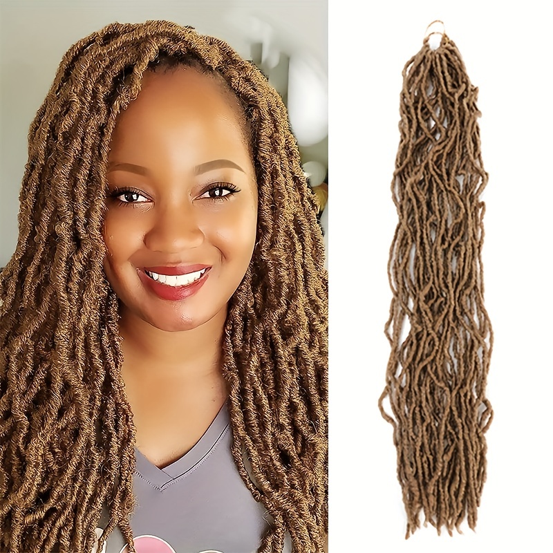 Synthetic Faux Locs Crochet Braids Hair Extensions