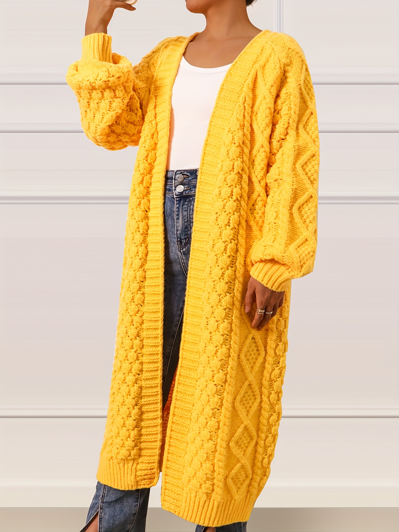 thumbnail image 2 of Gothden Women's Long Sleeve Button-Down Cardigan – Soft, Lightweight & Stretchy V-Neck Knit 2 of 12