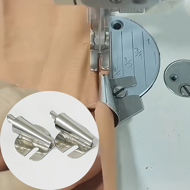 Presser Foot Hemmer Attachment Folder Hem Curler for Household Sewing  Machine