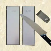 1pc 400 1000 10 x2 75 25x7cm double sided diamond sharpener sharpening plate knife sharpener coarse and fine for kitchen knife chisel axe ice skating blade woodworking tools details 1