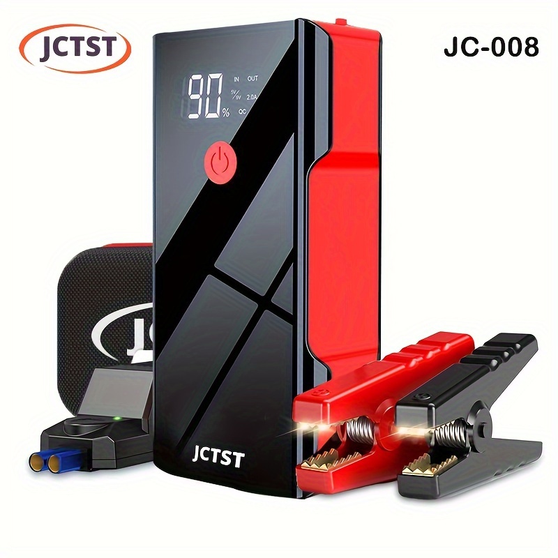 Car Battery Charger Jump Starter, 12000 Mah Ultra Safe Portable Car Ju –  AutoMaximizer
