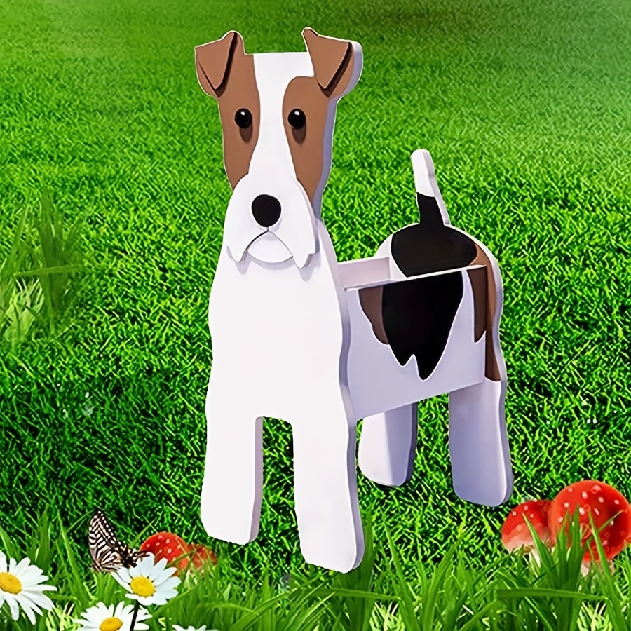 Dog Flower Pot, Plant Container Holder, Animal Flower Pot For