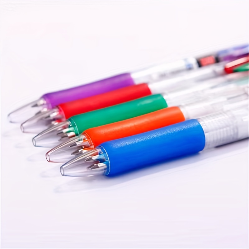 12pcs / Pack 3 en 1 Stylos Rétractables Multicolores 0 7 Mm - Temu