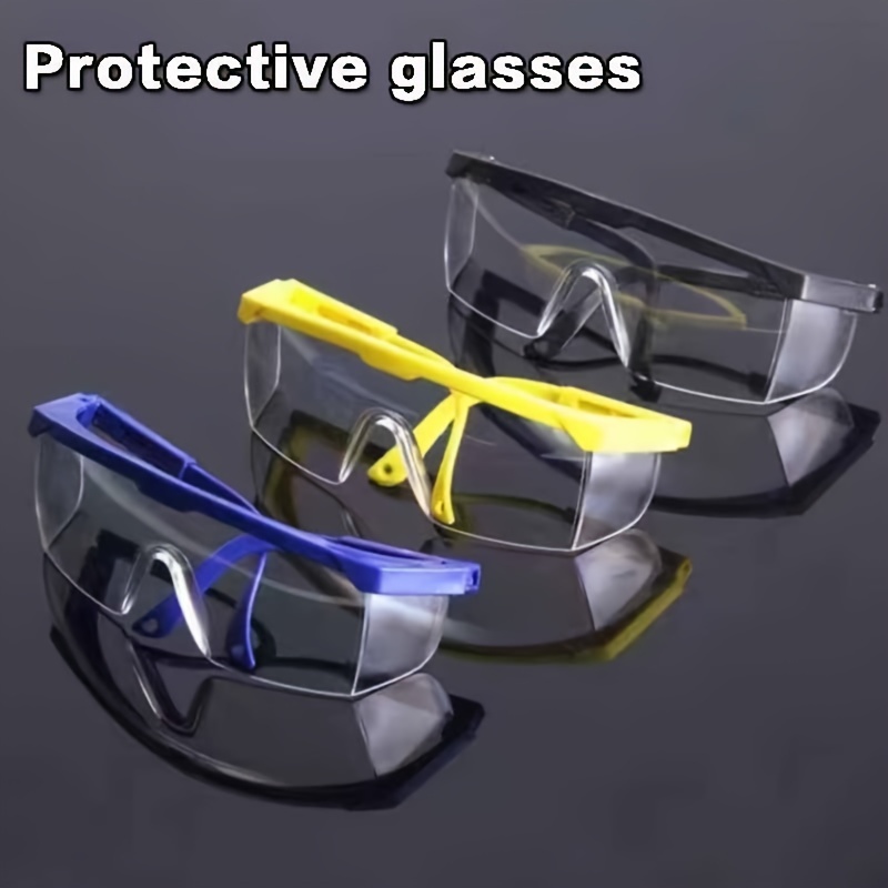 2pcs Gafas Trabajo Seguridad Anti splash Protección Ocular - Temu Chile