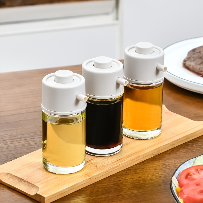 Kitchen Seasoning Bottle Set With Storage Box, Oil Pot, Salt Shaker, Pepper  Shaker, Honey Bottle, Vinegar Bottle