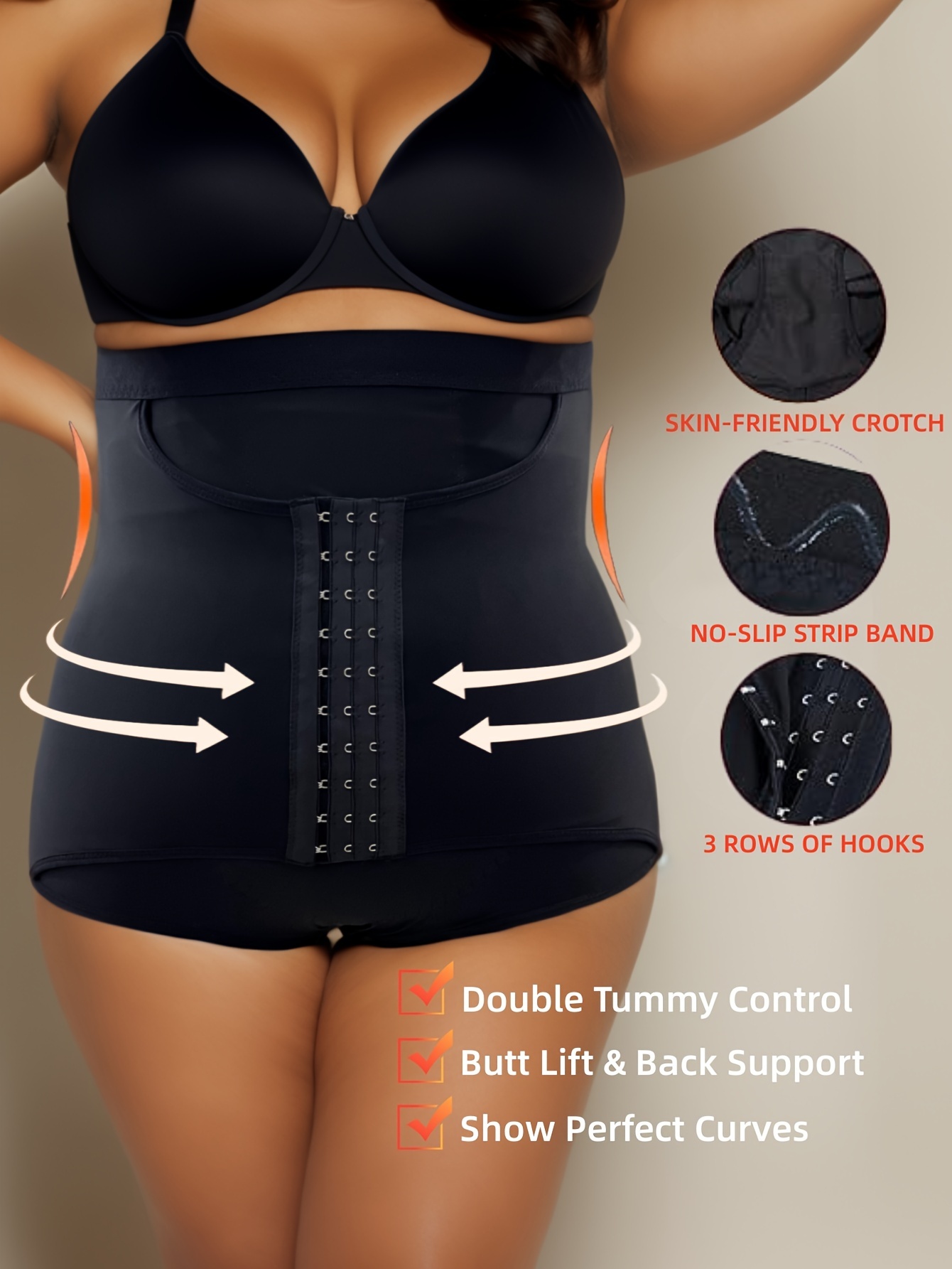 Women's Solid Corset Shapewear Slip Dress Tummy Control Slim - Temu  Australia