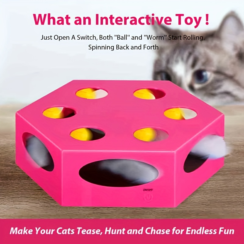 Puzzle Cat Toy Fun Maze Exercising Fights Boredom Kitten Cat