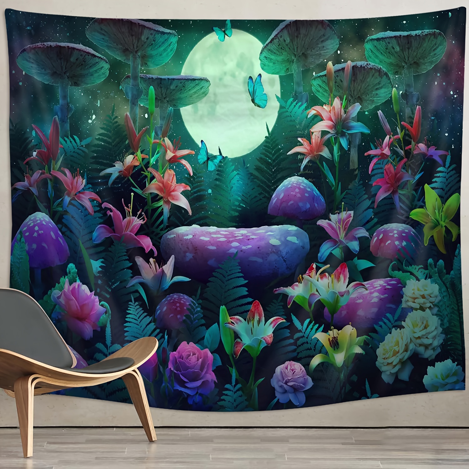 Tree of Life Tapestry Trippy Tapestry Colorful Wall Tapestry