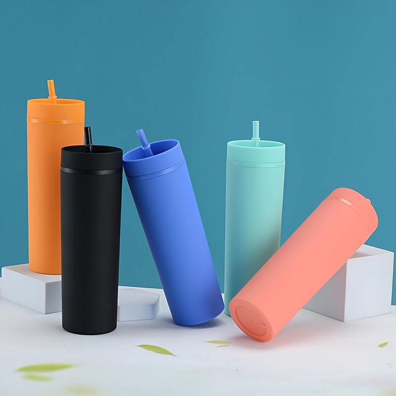 Reusable Acrylic Plastic BPA Free Straw