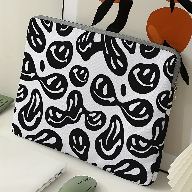 Cheetah Leopard Laptop Tote Bag,Fits 15.6 Inch Laptop,Womens Lightweight  Canvas Leather Tote Bag Shoulder Bag