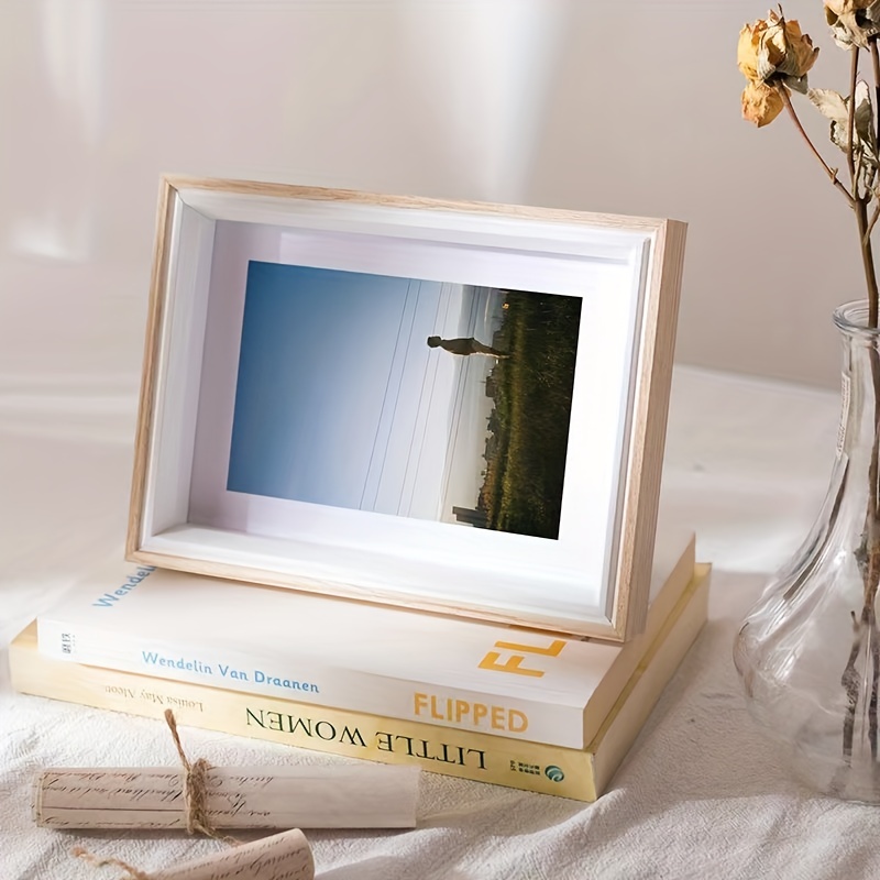 Picture Frame Wooden Photo Frame Photo - Temu