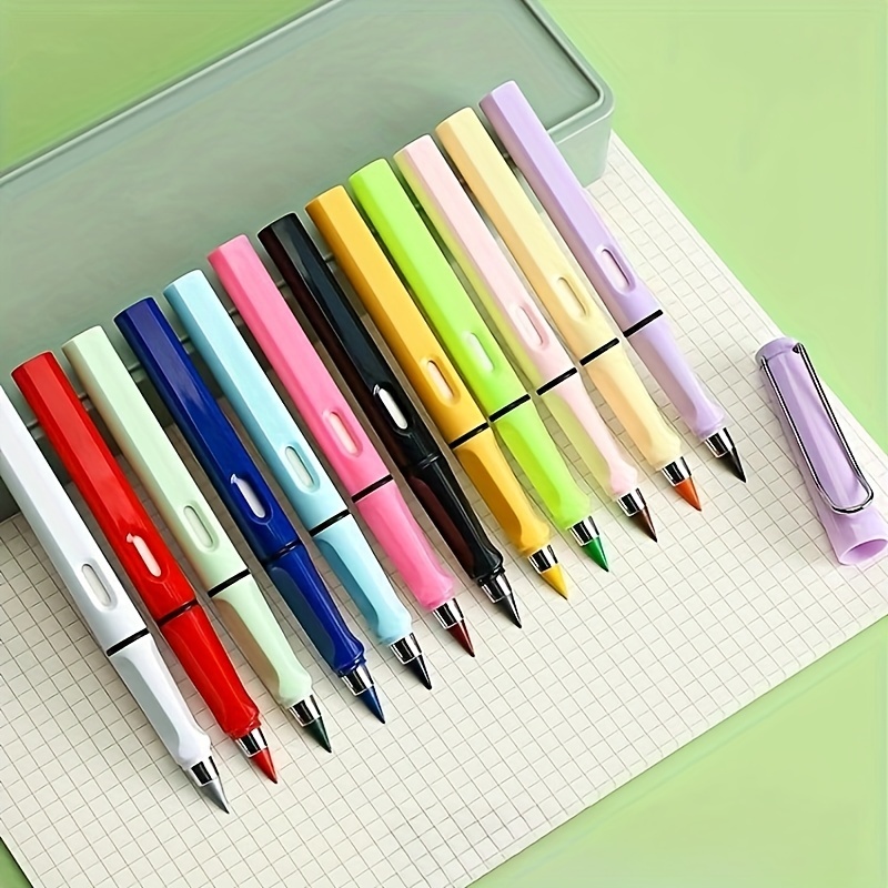 4 Pencils + 36 Colored Heads Pencils Colored Permanent - Temu