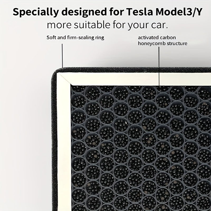 Für Model3/y Klimaanlagenfilter, 2 Stück Auto-innenraumfilter Hepa