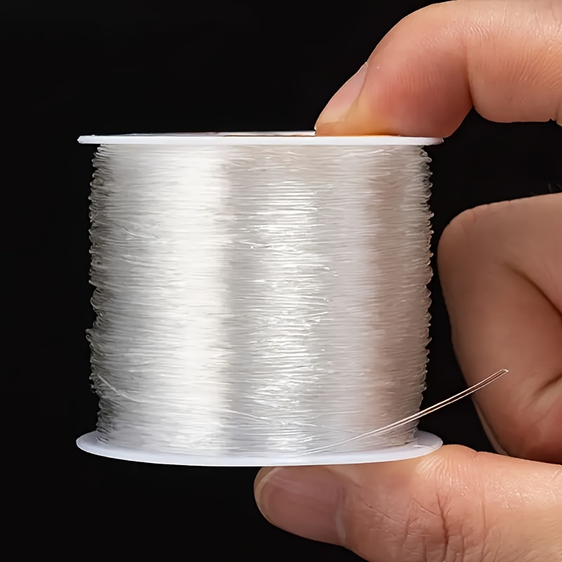 0.5-1.0mm Transparent Stretch Elastic Crystal Line Beading Rope String  jewelry Cord String Thread DIY Handmade Bracelet 100m