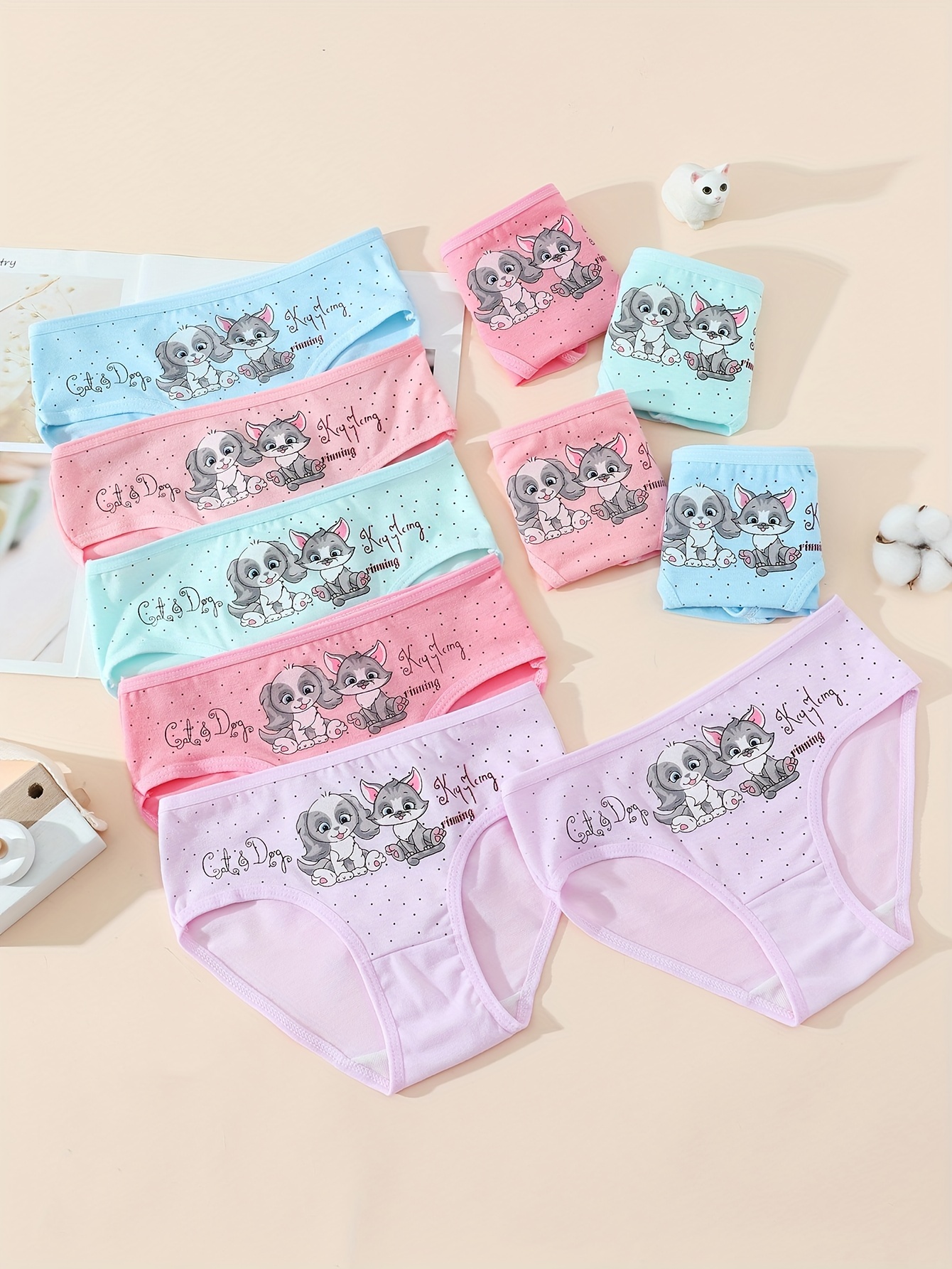 Nude Dance Panties: Soft Underwear Shorts for Kids, Girls, Women