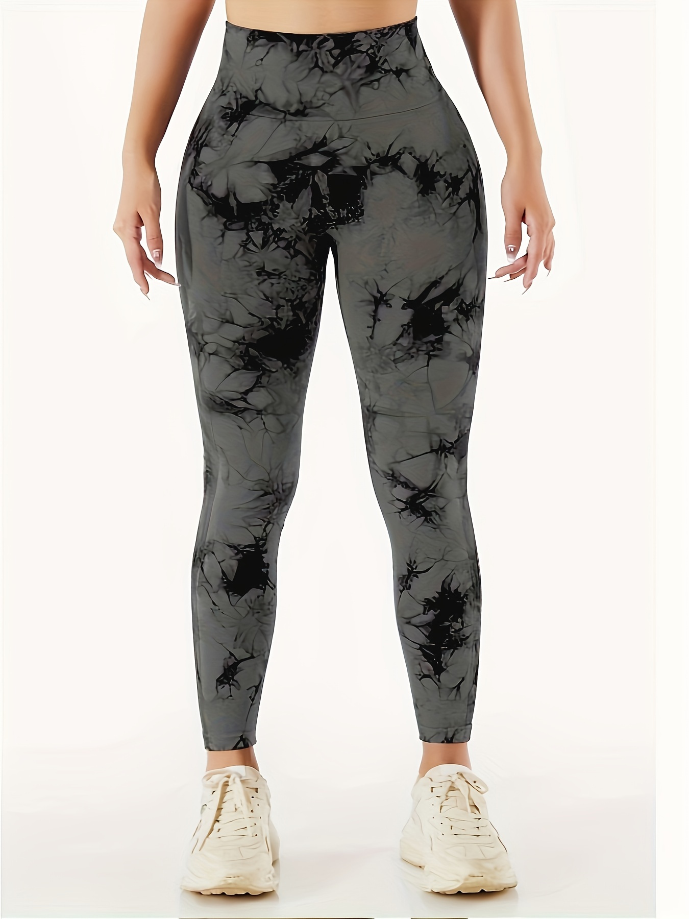 SPXTREME [3 Pack] Tie Dye Leggings for Women Athletic Lounge Yoga Pants  4-Way Stretch Super Soft and Comfy at  Women's Clothing store