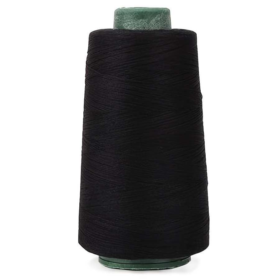 1pc 402s Sewing Thread 4000 Yards Black And White Oversize Sewing Thread,  DIY Sewing Thread, Clothing Sewing, Polyester Thread, Pagoda Thread, Hand Se