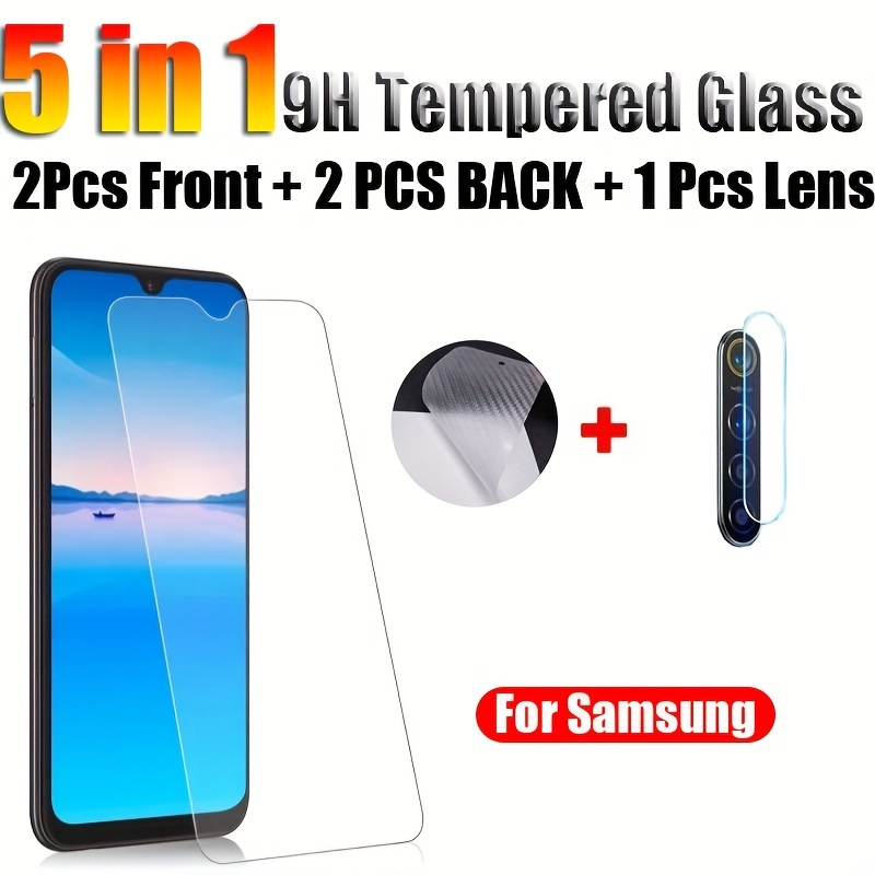 Tempered Glass for Samsung Galaxy M33 Glass for Samsung Galaxy M33 5G Glass  Film Phone Screen Protector HD Camera len film