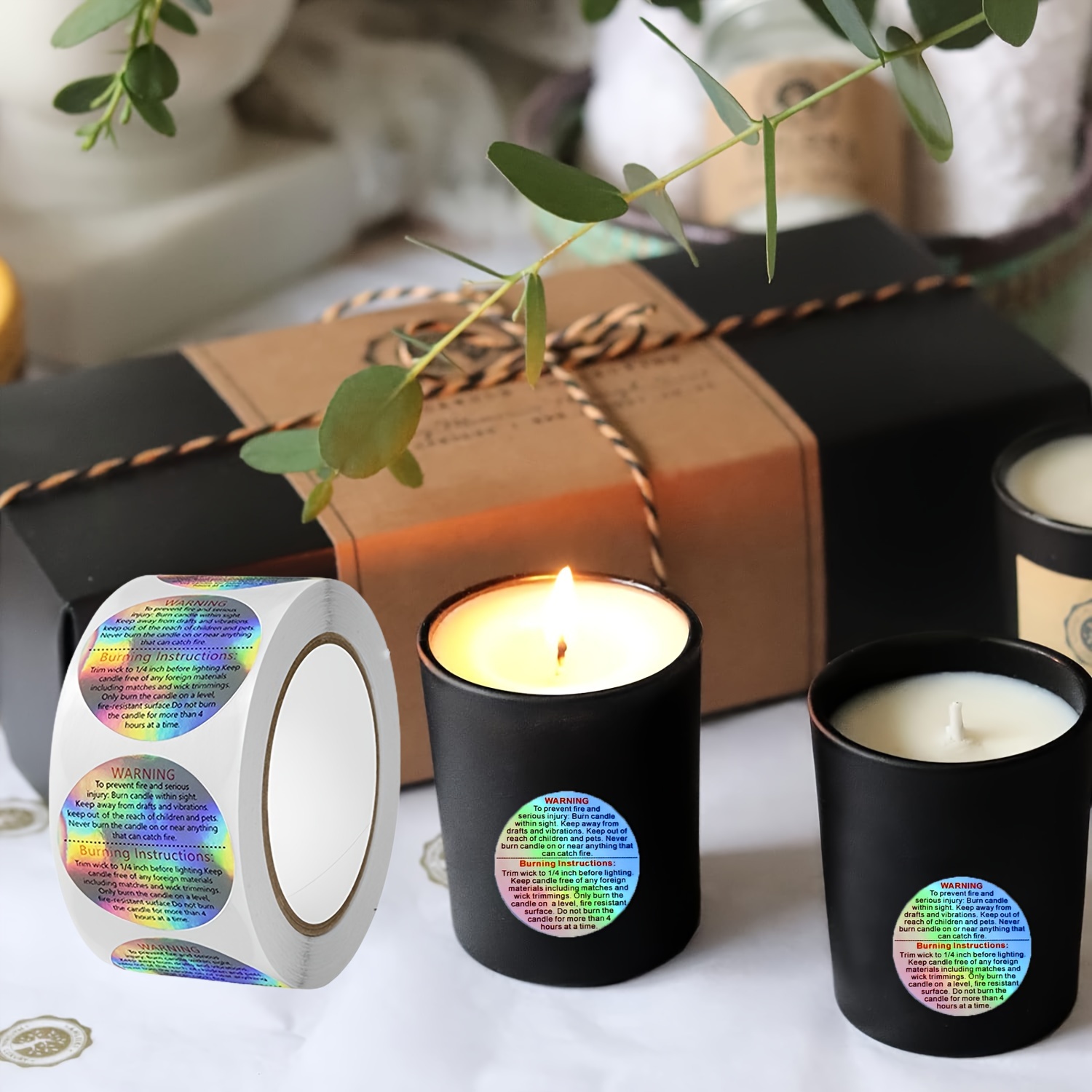 400pcs Candle Label , 2 Inch Candle Warning Stickers, Waterproof Labels for Candle  Making Supplies, Candle Tins, Candle Container, Candle Jars with lids,  Candle Boxes Packaging price in Saudi Arabia