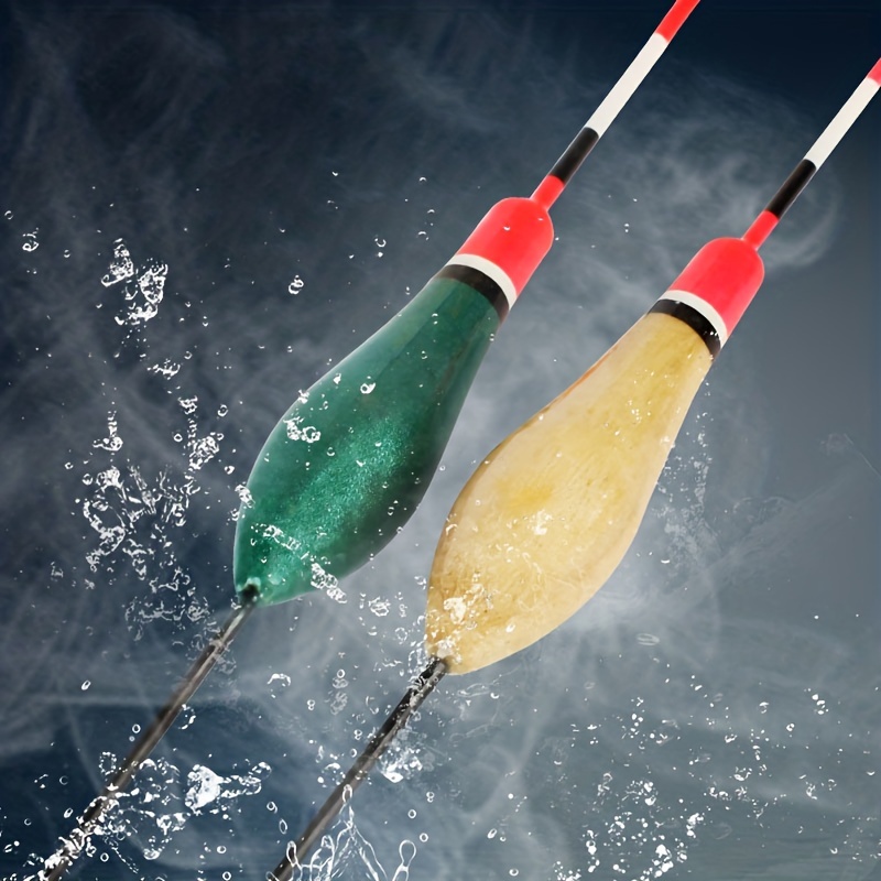 Waterproof Luminous Wooden Fishing Float Plastic Long range - Temu
