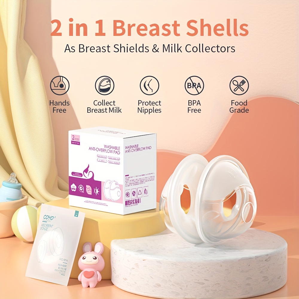 Silicone Breast Milk Collectors Breast Shell Milk Catcher - Temu