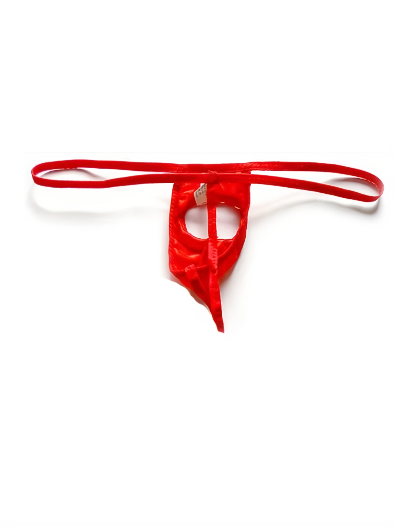 Men's Sexy Loophole Thong Underwear Undergarments Clothing, Shoes