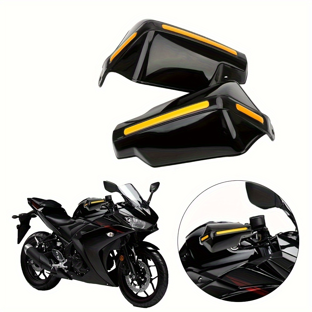 Bouclier de garde-main de moto coupe-vent, équipement de protection de  modification, protecteur universel de motocross, protège-mains de vélo de  route