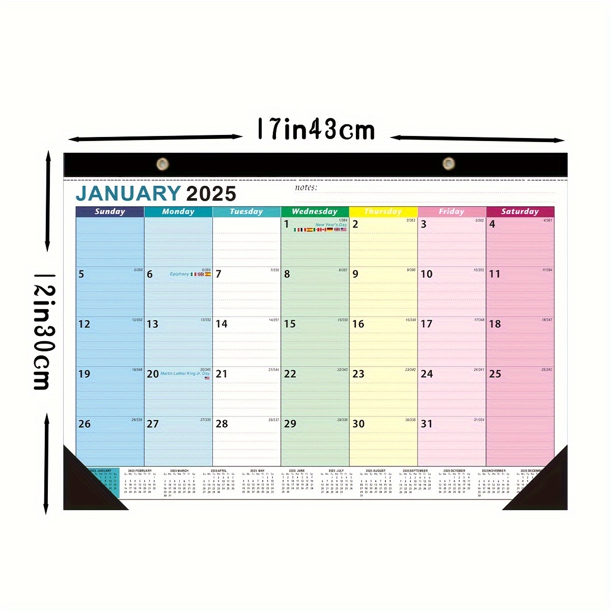 2024 2025 Writable Record Calendar Clock In Event - Temu