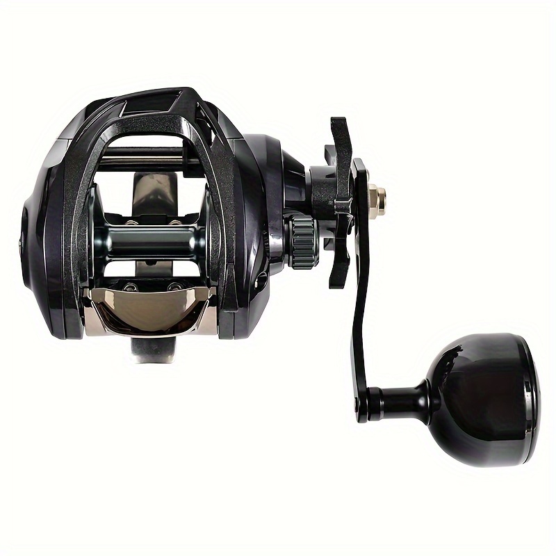 6+1BB Fishing Reel, Builtin Low Friction Force Scale 5.2:1 Lake Fishing Reel