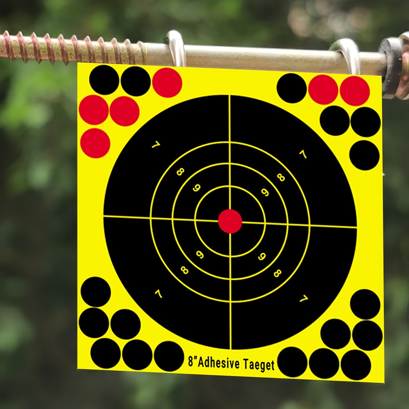 Splatter Targets, Stick & Splatter, Self Adhesive Reactive Target Paper For  Airsoft Training - Temu