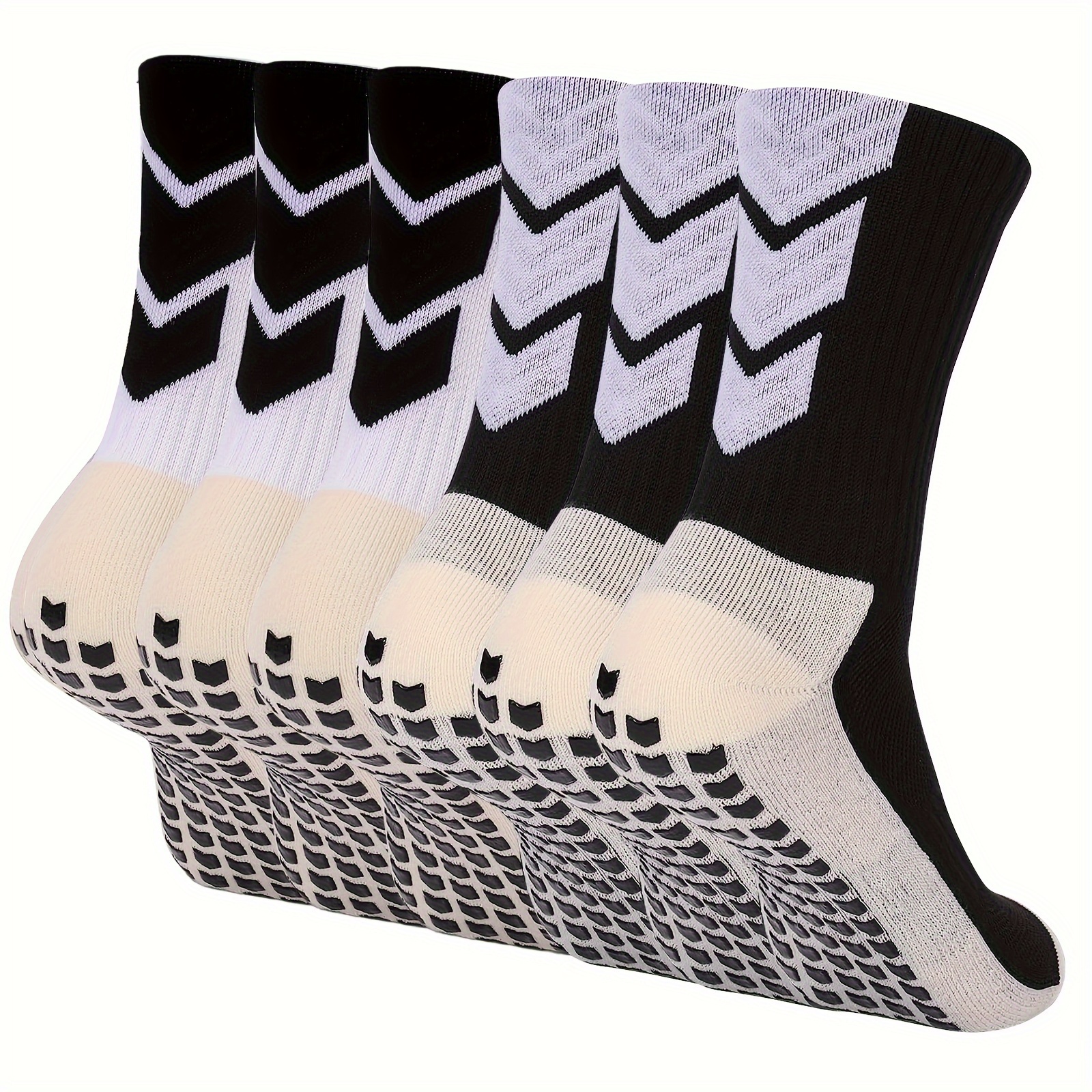 3 pairs Grip socks Pilates grip socks Grip socks soccer Pilates