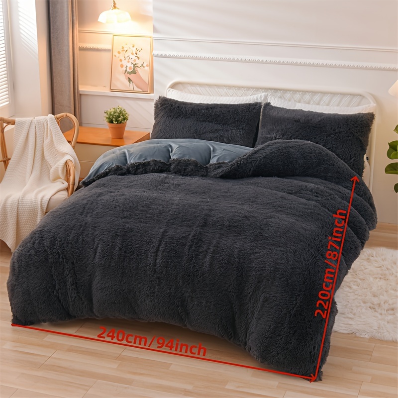 Set Di Biancheria Da Letto Invernale Di Peluche,Set Copripiumino Singolo In  Pile,Copripiumino Invernale In Pile Di Corallo Di Flanella Ispessita,  Soffice Biancheria Da Letto Delicata Sulla Pelle E Di : .it: Casa