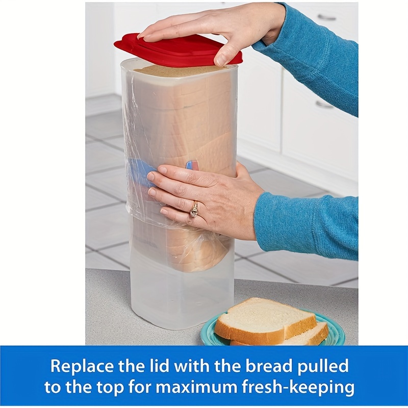 Bread Boxes Sandwich Bread Box With Lid Bread Protectors - Temu