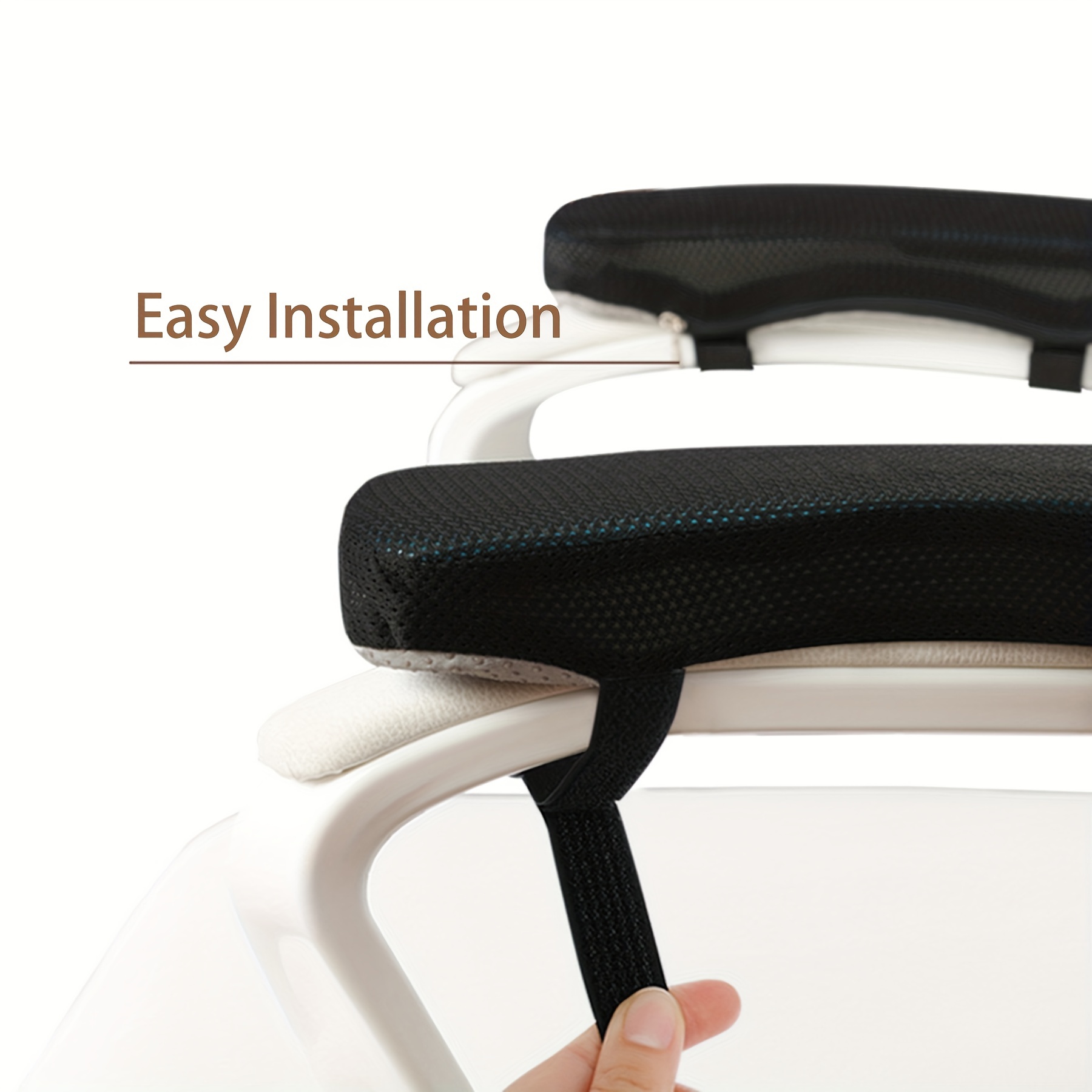 Chair Armrest Cushions Cooling Gel Armrest Pads Elbow - Temu
