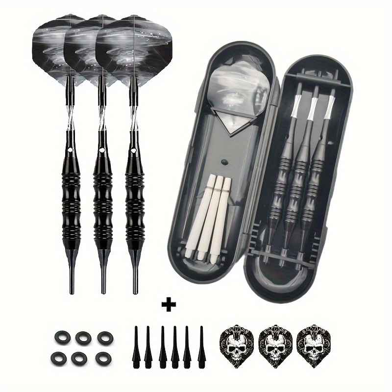 Darts 22g Steel Darts Set With Box Crivit with Accessories Dart Set Brand  New : : Sports & Outdoors