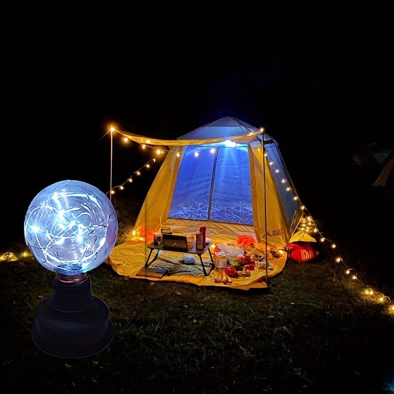 Luce Notturna Rotonda In Miniatura Lampada Campeggio 'aperto