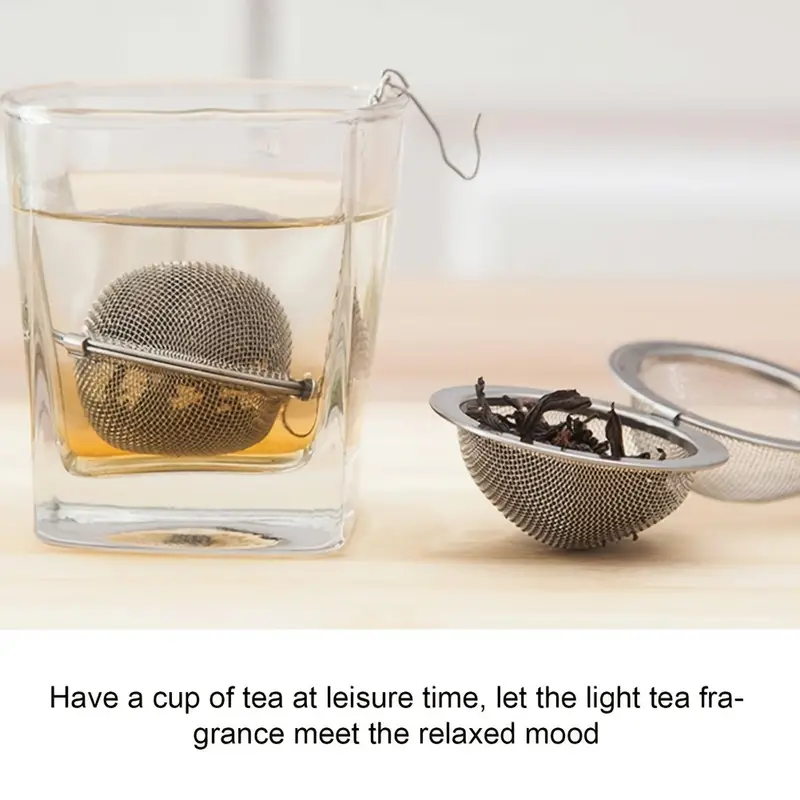 Bola de Te, Colador de té, filtro de té de acero inoxidable