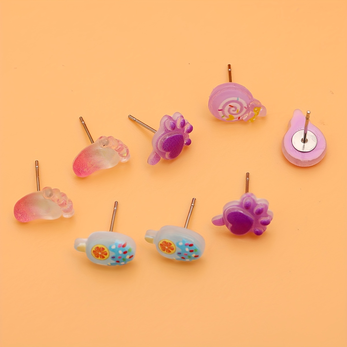 Chipboard Earrings - Cutesy Crafts