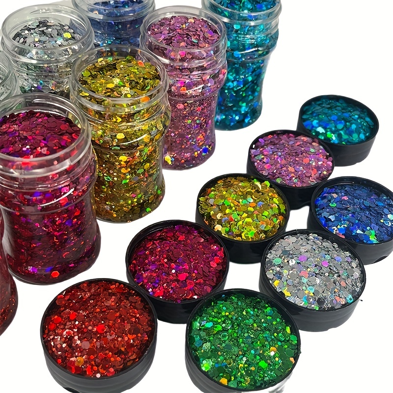 Holographic Glitter /bag Laser Glitter For Boxes Toy Slime Gliter