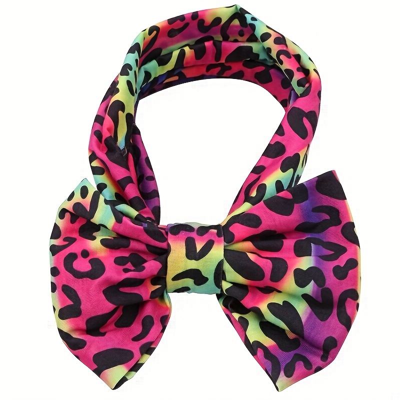Leopard & Snake Print Bow Headband Hair Accessories
