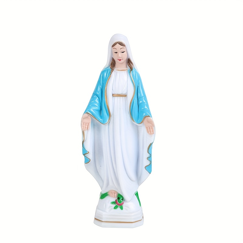 Holy Mother Statue, Mary Statue, Madonna Statue Resin Figures and Figurines  Renaissance Collection Decoration for Indoors and 