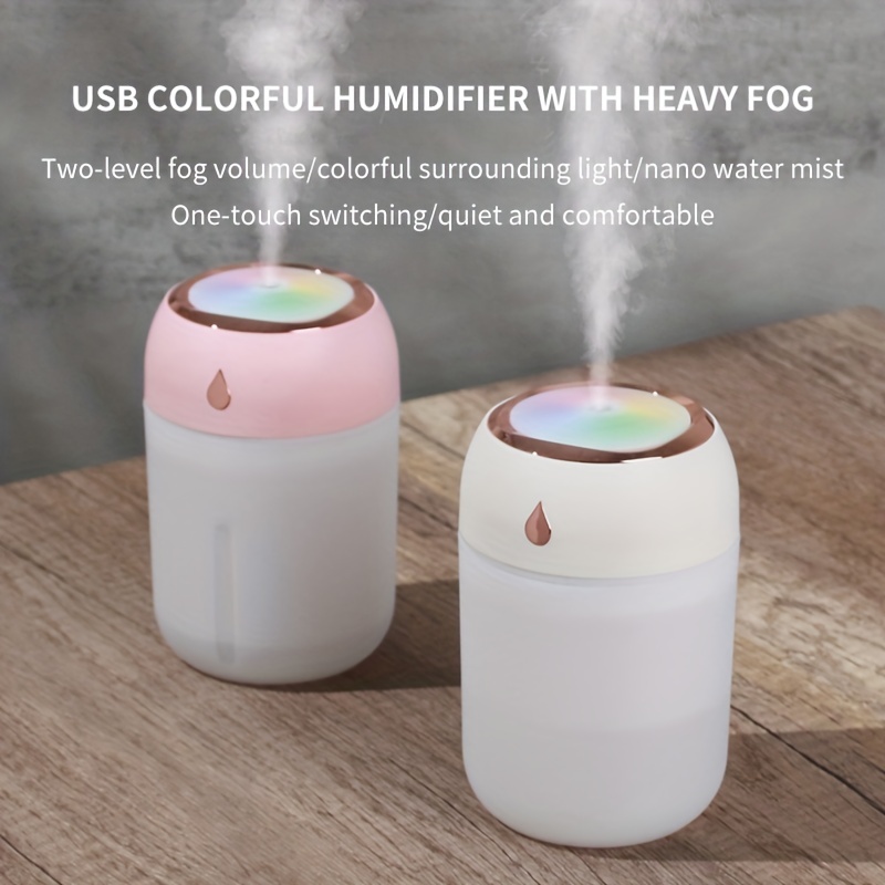 LAVANY USB Aromatherapy Air Humidifier, Led Night Light Mist Humidifier,  Night Lamp Design, Deep Sleep Mode - Ultra Quiet Humidifiers, for Car  Bedroom