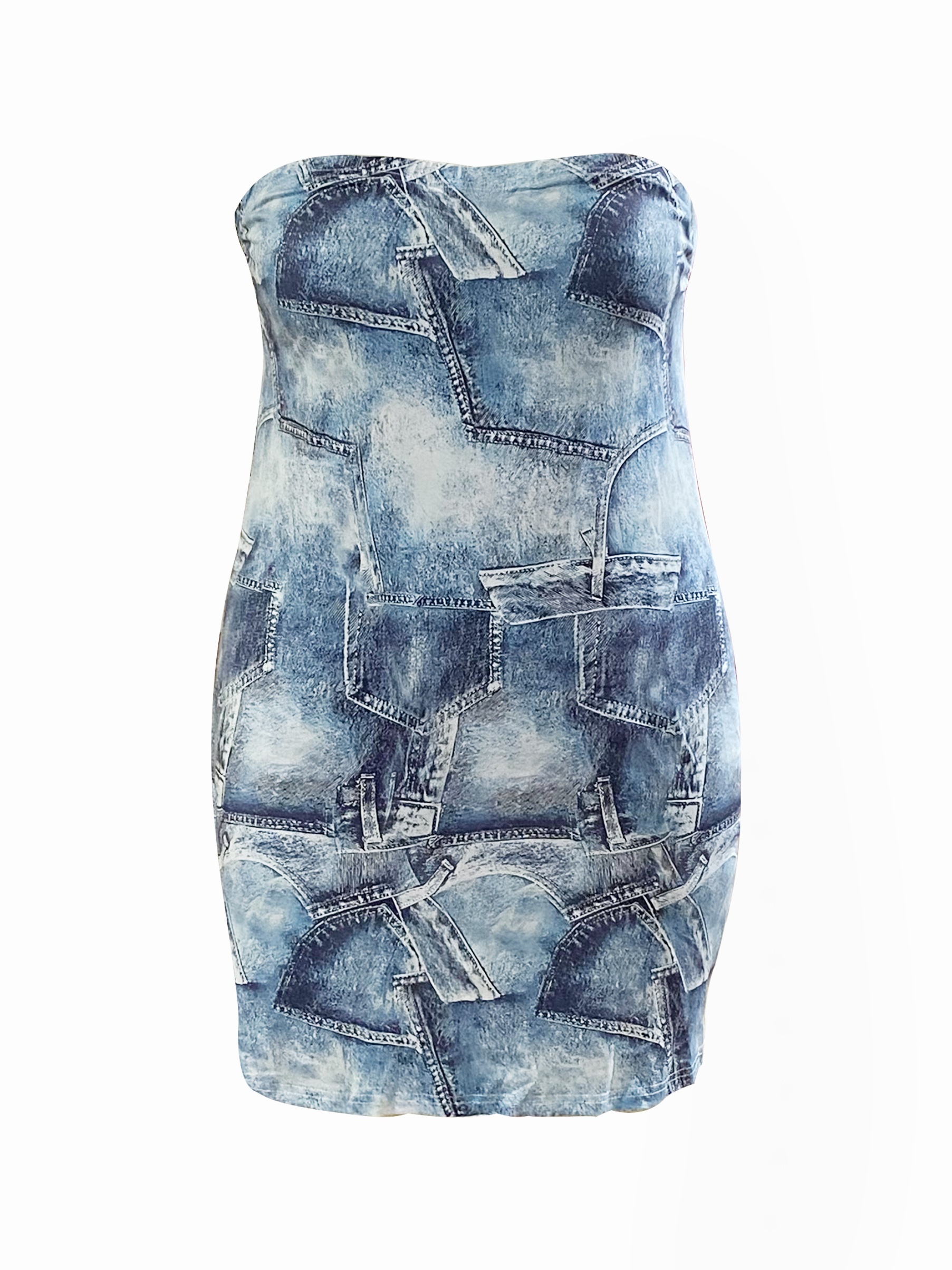 Sexy Denim Party Dress