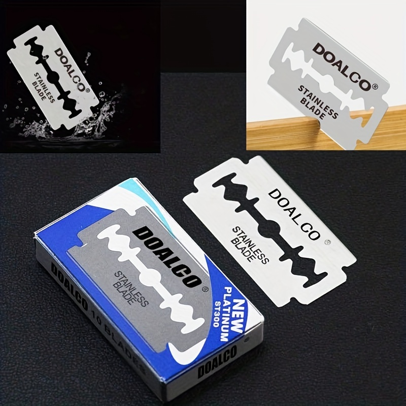 Double Edge Razor Blades For Barbers 10 Pcs